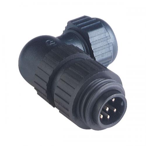 CA 6 W LS Seyyar Lehimli 6 Pin Dirsekli Erkek Konnektör