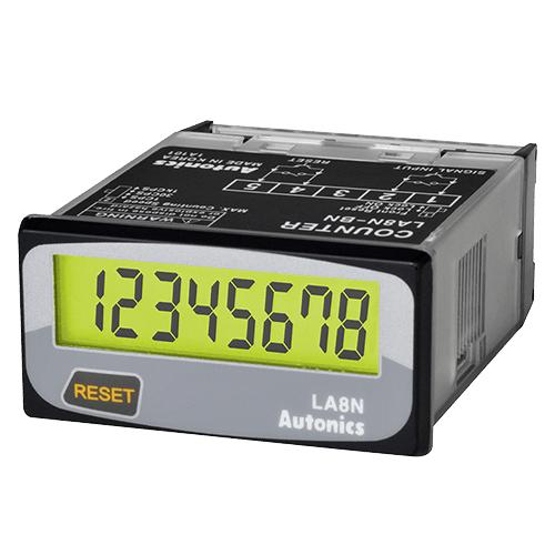 LA8N-BV-L 48X24mm Kompakt Işıklı LCD Sayıcı Gösterge
